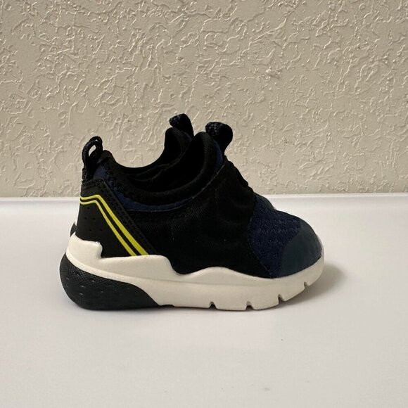 Athletic Works Slip On Shoes - Blue‎ & Black Toddler Boys Size 4 - Picture 1 of 7